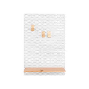 Bijeli metalni zid PT LIVING Perky, 34,5 x 52,5 cm