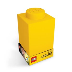 Žuta noćna svjetiljka od silikona LEGO® Classic Brick