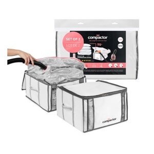 Vakuumske/ojačane tekstilne kutije za pohranu odjeće u setu 2 kom 42x25x25 cm Life – Compactor