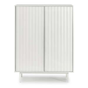 Bijela visoka komoda 97x130 cm Sierra - Teulat