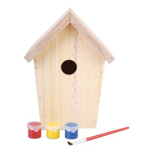 Drvena kućica za ptice s bojama Esschert Design