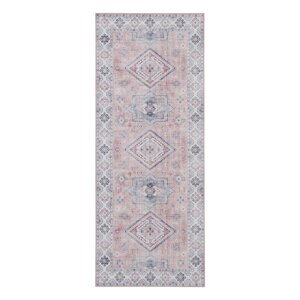 Svjetloružičasti tepih Nouristan Gratia, 80 x 200 cm