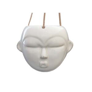 Bijela viseća tegla PT LIVING Mask, visina 15,2 cm