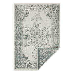 Zeleno-krem vanjski tepih NORTHRUGS Borbon, 120 x 170 cm