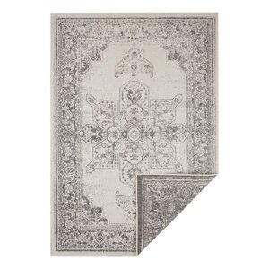 Sivo-krem vanjski tepih NORTHRUGS Borbon, 200 x 290 cm