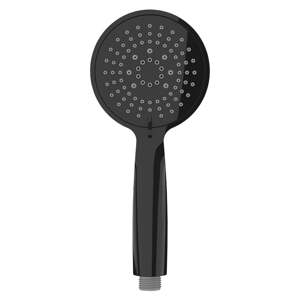 Glava za tuš Wenko Young Black, ø 11 cm