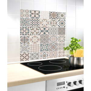 Staklena zaštita za zid iza štednjaka Wenko Splashback TIle
