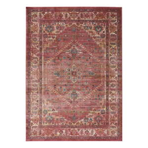 Crveni tepih od viskoze Universal Vintage Retro, 140 x 200 cm