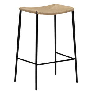 Bež prirodna barska stolica DAN-FORM Denmark Stiletto, visina 68 cm