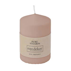 Roza svijeća Eco candles by Ego dekor Top, vrijeme gorenja 25 h
