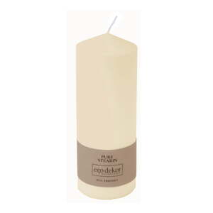 Bijela svijeća Eco candles by Ego dekor Top, vrijeme gorenja 50 h