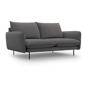 Tamno siva sofa Cosmopolitan Design Vienna, 160 cm