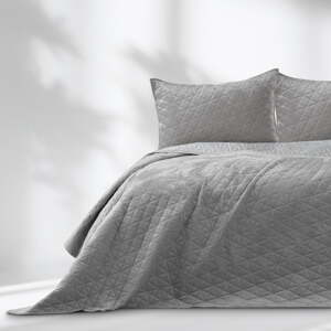 Svijetlo sivi prekrivač AmeliaHome Laila Silver, 260 x 240 cm