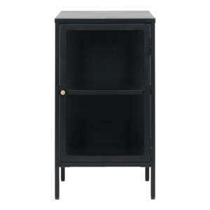 Crna metalna vitrina 45x85 cm Carmel – Unique Furniture
