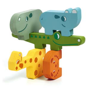 Dječja drvena slagalica u obliku životinja Djeco Puzzle