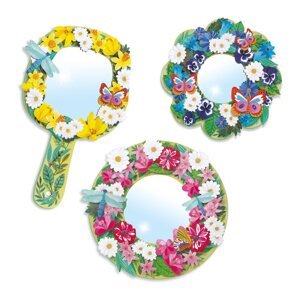 Set za izradu 3 ukrasna ogledala Djeco Fairy