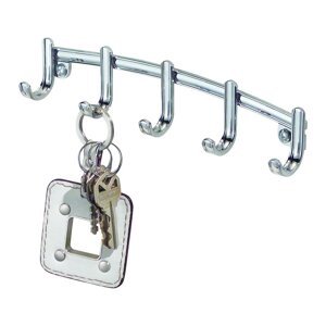 Metalna vješalica za ključeve iDesign York Lyra, 21,5 x 4,6 cm