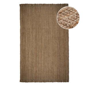 Tepih od smeđe jute Flair Rugs Jute, 200 x 290 cm