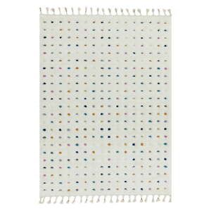 Bež tepih Asiatic Carpets Dotty Multi, 80 x 150 cm