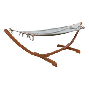 Vrtna stolica za ljuljanje na strukturi od eukaliptusa Garden Pleasure Hammock Madeira