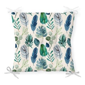 Jastuk za stolicu Minimalist Cushion Covers Navy Flower, 40 x 40 cm