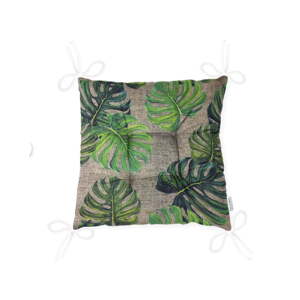 Jastuk za stolicu Minimalist Cushion Covers Green Banana Leaves, 40 x 40 cm