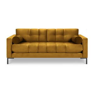 Žuta baršunasta sofa Cosmopolitan Design Bali