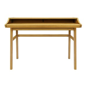 Uredski radni stol u dekoru hrasta 44x115 cm Carteret – Woodman