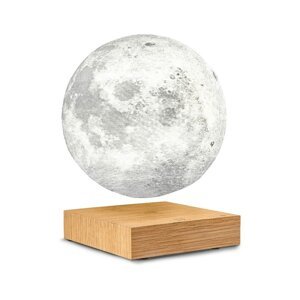 LED stolna lampa u prirodnoj boji (visina 14 cm) Moon – Gingko