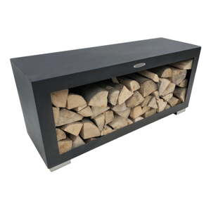 Drvarnica Remundi od crnog čelika, širine 119 cm