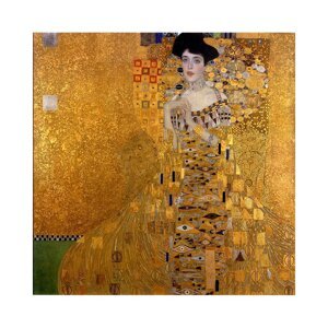 Reprodukcija slike Gustava Klimta - Adele Bloch Bauer I, 40 x 40 cm