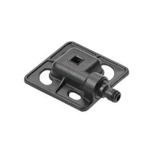 Crni metal stacionarni trg fiskars sprinkler