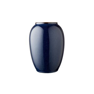 Bitz Pottery plava zemljana vaza