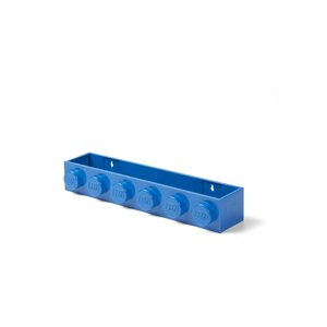 Dječja plava zidna polica LEGO® Sleek