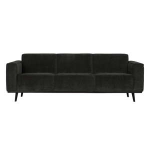 Tamno siva samtena sofa BePureHome Statement