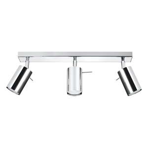 Stropna lampa u srebrnoj boji Nice Lamps Etna, dužine 45 cm