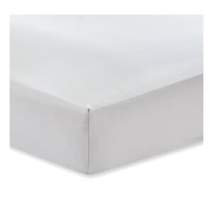 Siva plahta od pamučnog satena Bianca Classic, 135 x 190 cm