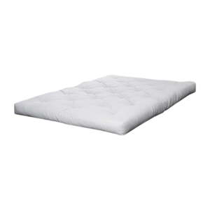 Bijeli srednje tvrd futon madrac 90x200 cm Coco Natural – Karup Design