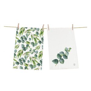 Set od 2 pamučna ručnika Butter Kings Floating Eucalyptus, 50 x 70 cm