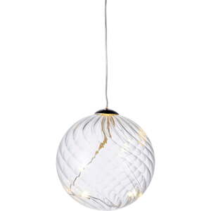 LED dekoracija Sirius Wave Ball, Ø 8 cm
