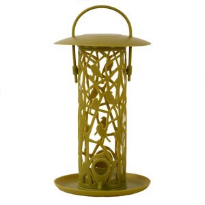 Žuto-zelena viseća hranilica Esschert Design Chiff Chaff