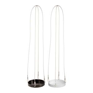 Set od 2 viseća postolja za posude za cvijeće Esschert Design Scandi, ø 14 cm