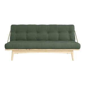 Kauč na rasklapanje Karup Folk Clear/Olive Green