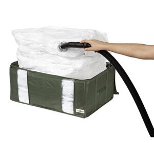 Vakuumska tekstilna kutija za pohranu odjeće 65x45x27 cm Ecologik – Compactor