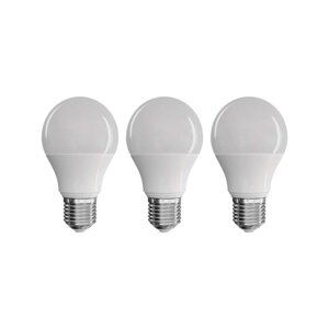 Set od 3 LED žarulje EMOS Classic A60 Neutral White, 8,5W E27