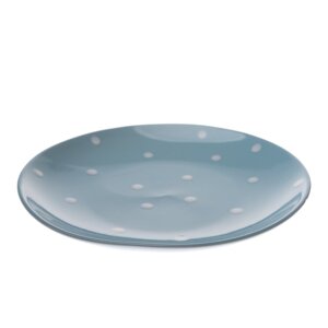 Plavi keramički tanjur Dakls Dottie, ø 25 cm