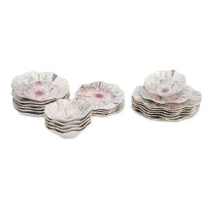 24-dijelni set porculanskog posuđa Güral Porcelain Blossom