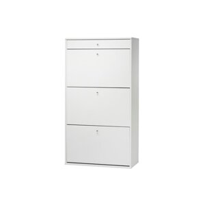 Bijeli ormarić za cipele Mistral White