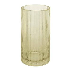 Zelena staklena vaza PT LIVING Allure, visina 20 cm