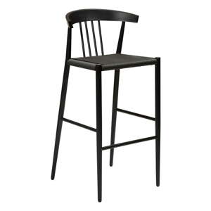 Crna barska stolica DAN-FORM Denmark Sava, visina 102 cm